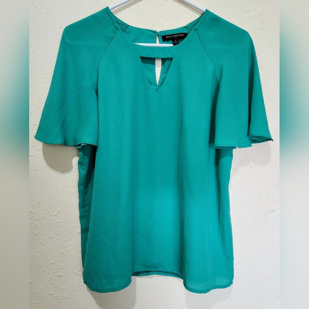 Banana Republic Women's Green Top